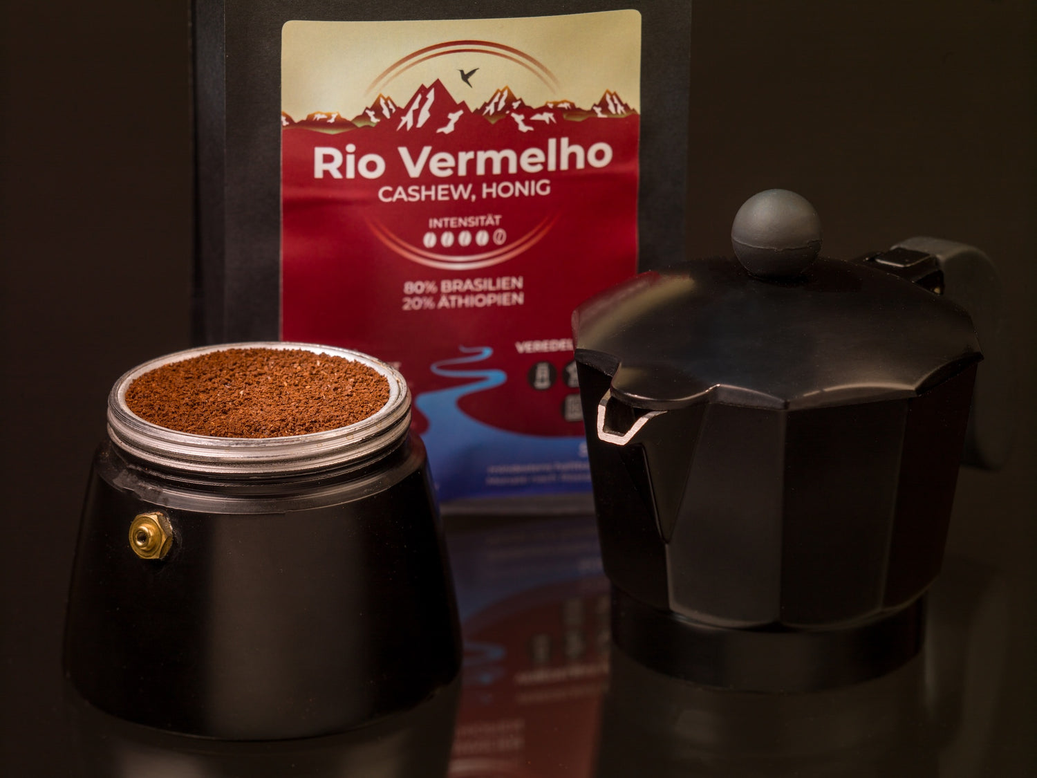 Rio Vermelho Kaffee für Bialetti